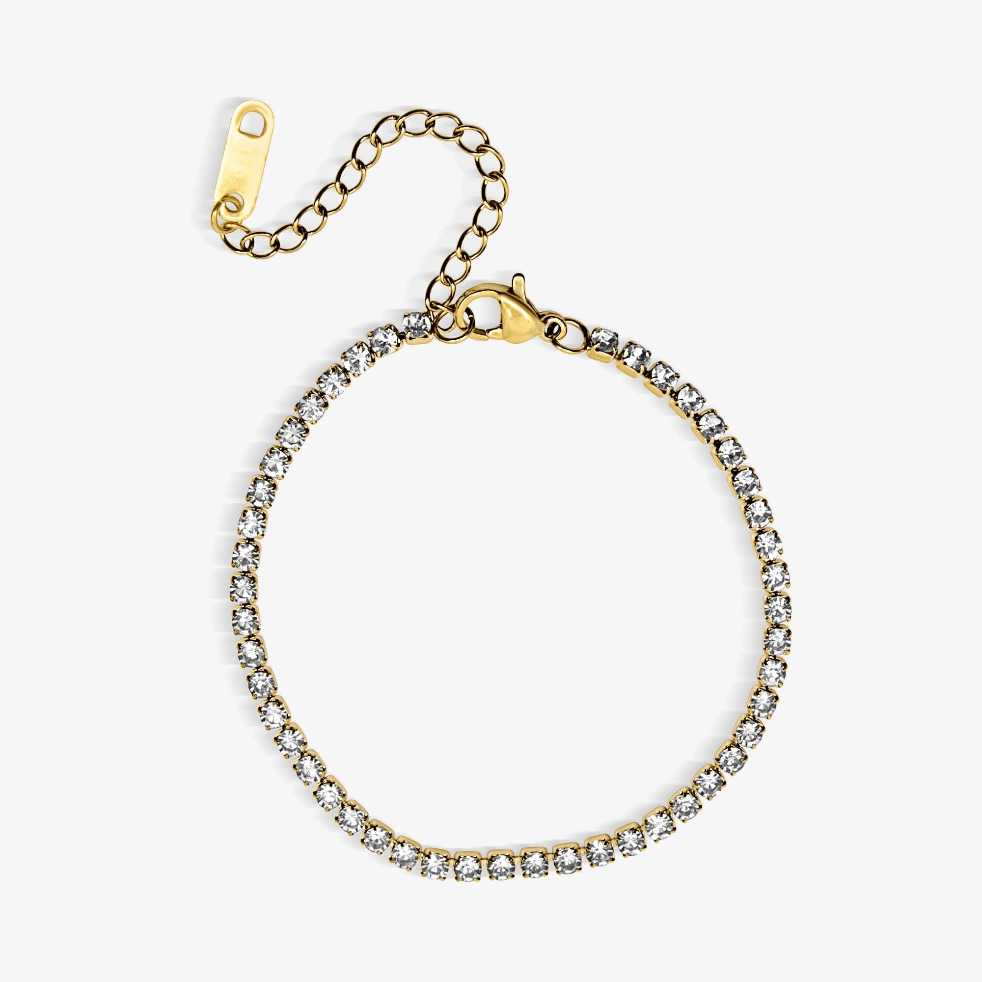 Evry Jewels High-Shine Tennis Bracelet