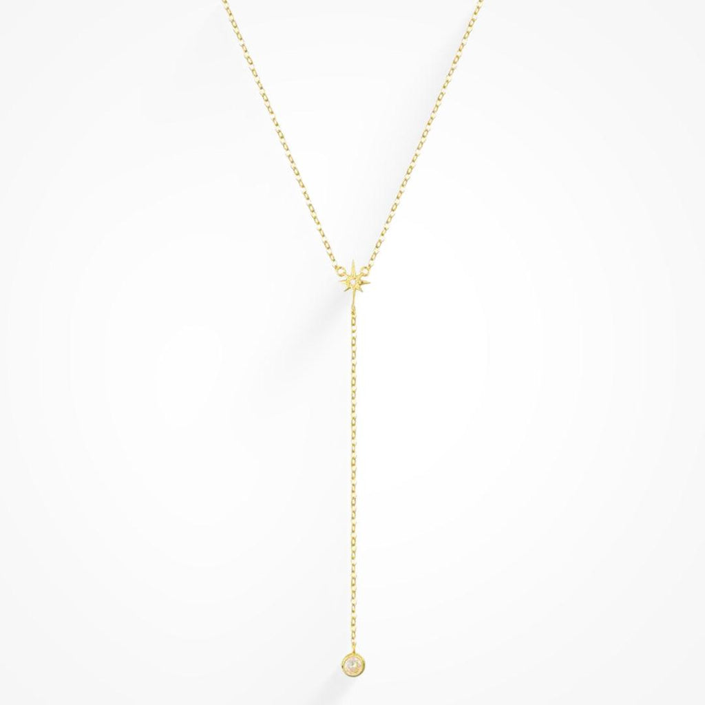 Evry Jewels Stellar Lariat Necklace