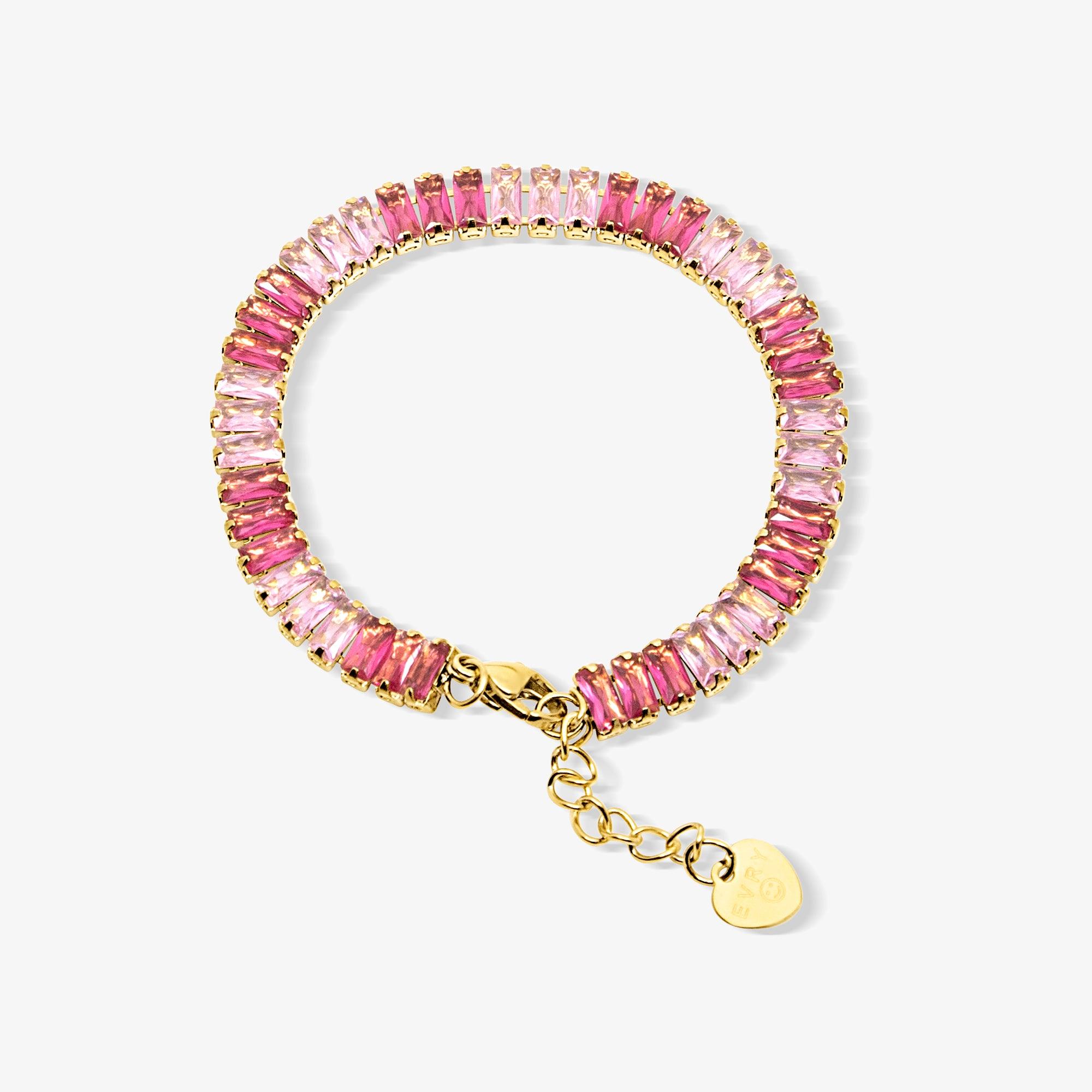 Evry Jewels Frost Beam Tennis Bracelet