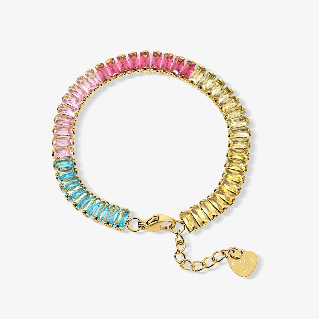 Evry Jewels Frost Beam Tennis Bracelet