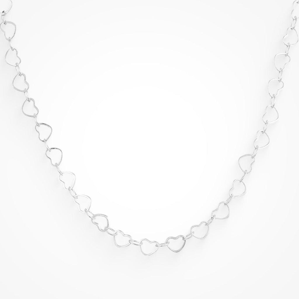 Evry Jewels Broken Heart Necklace