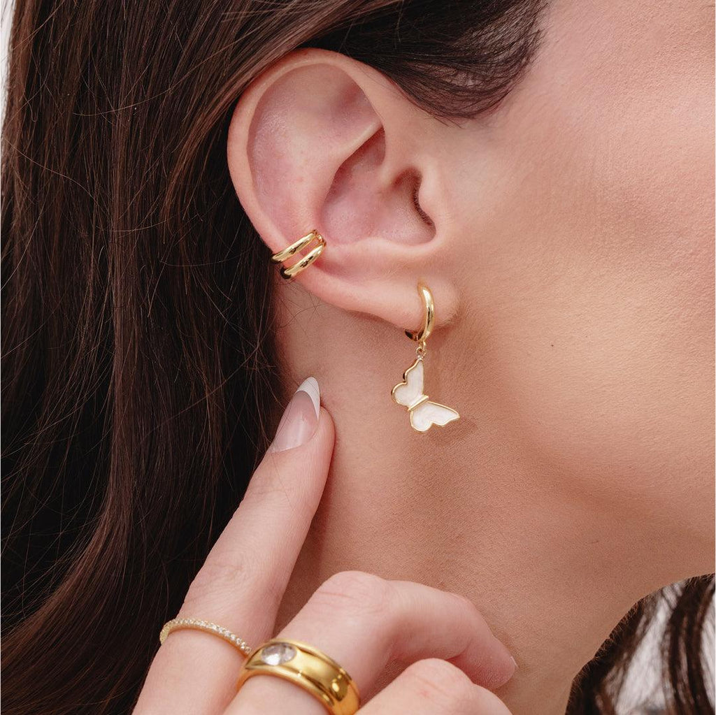 Evry Jewels Butterfly Earrings