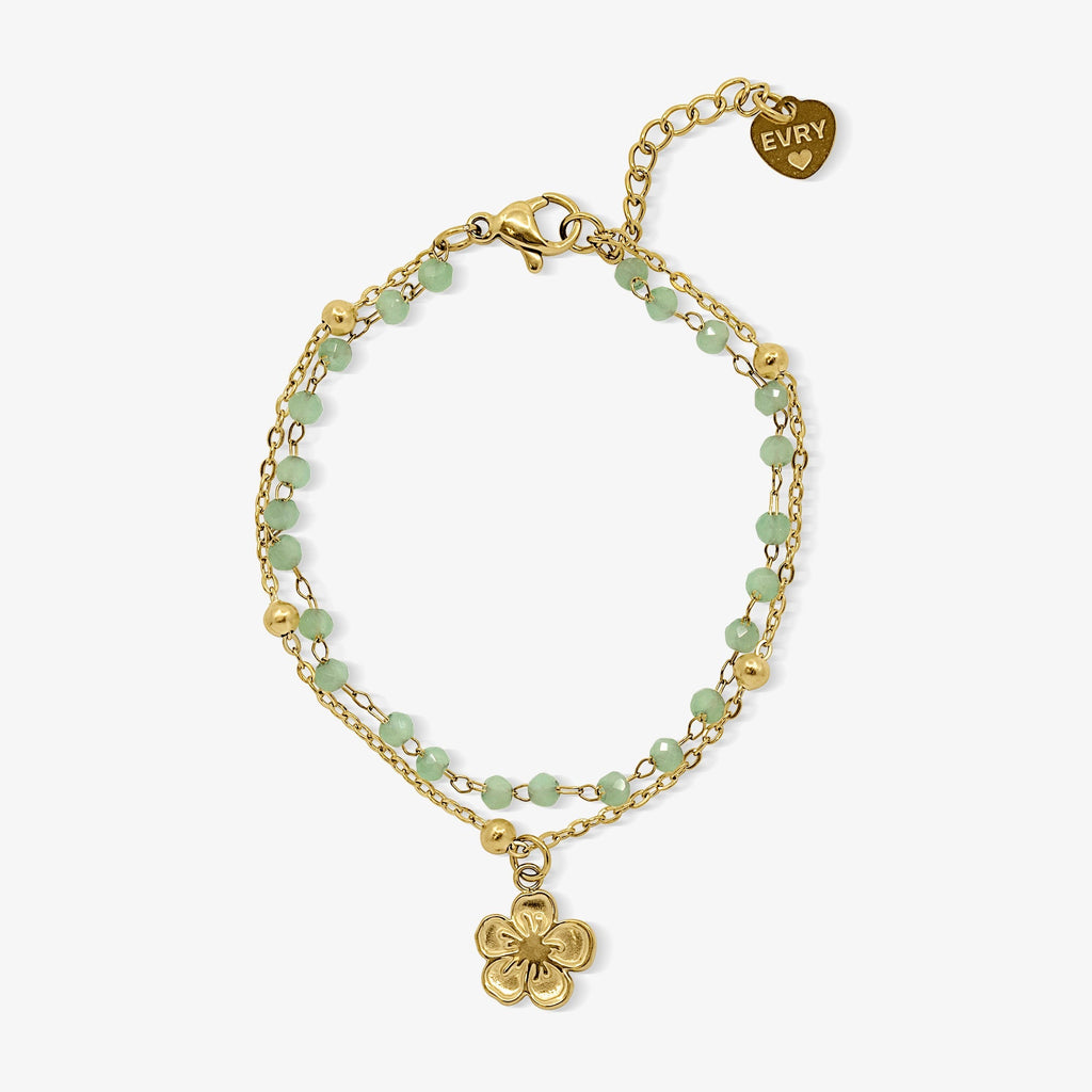 Evry Jewels Double Layer Coastal Charm Bracelet