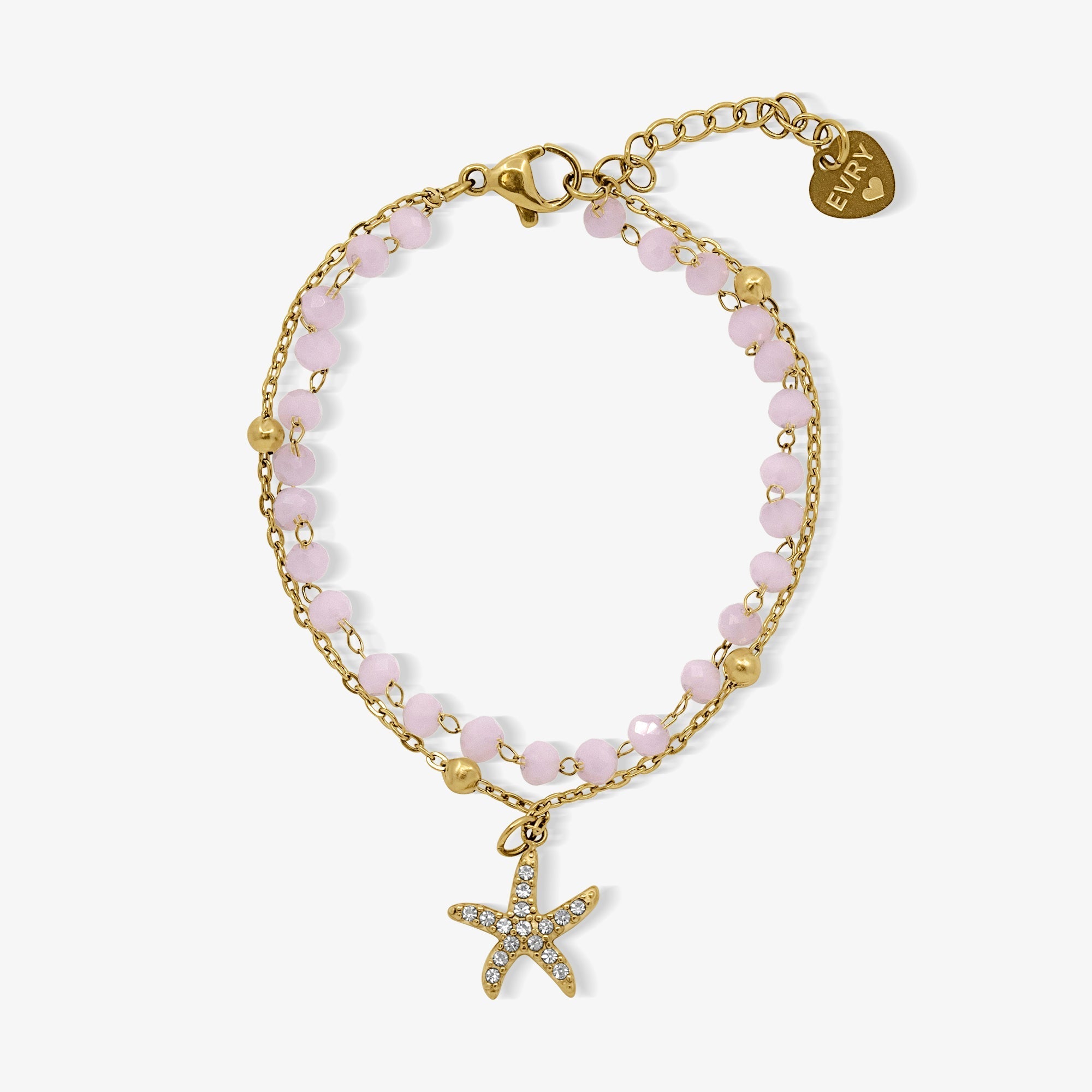 Evry Jewels Double Layer Coastal Charm Bracelet