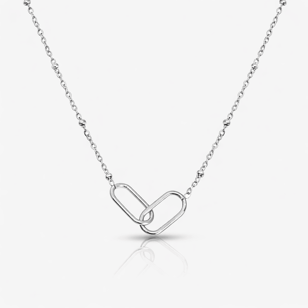 Evry Jewels Connected Hearts Necklace