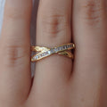 Evry Jewels Crossed Paths Ring