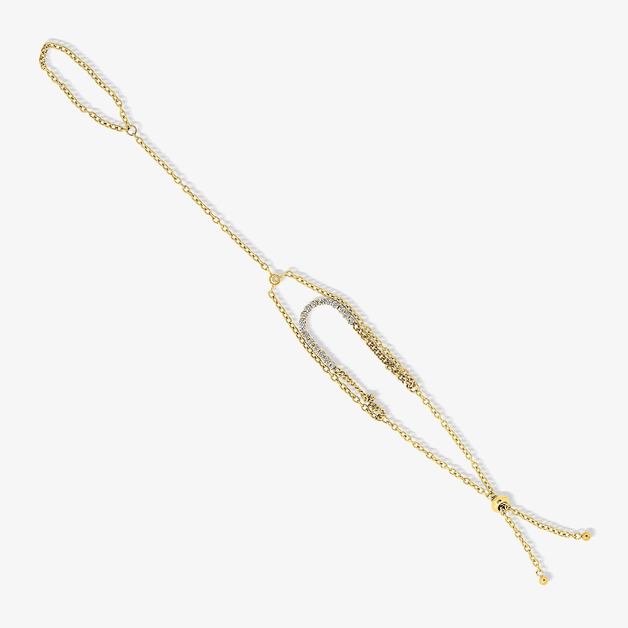 Evry Jewels The Slide On Hand Chain Collection