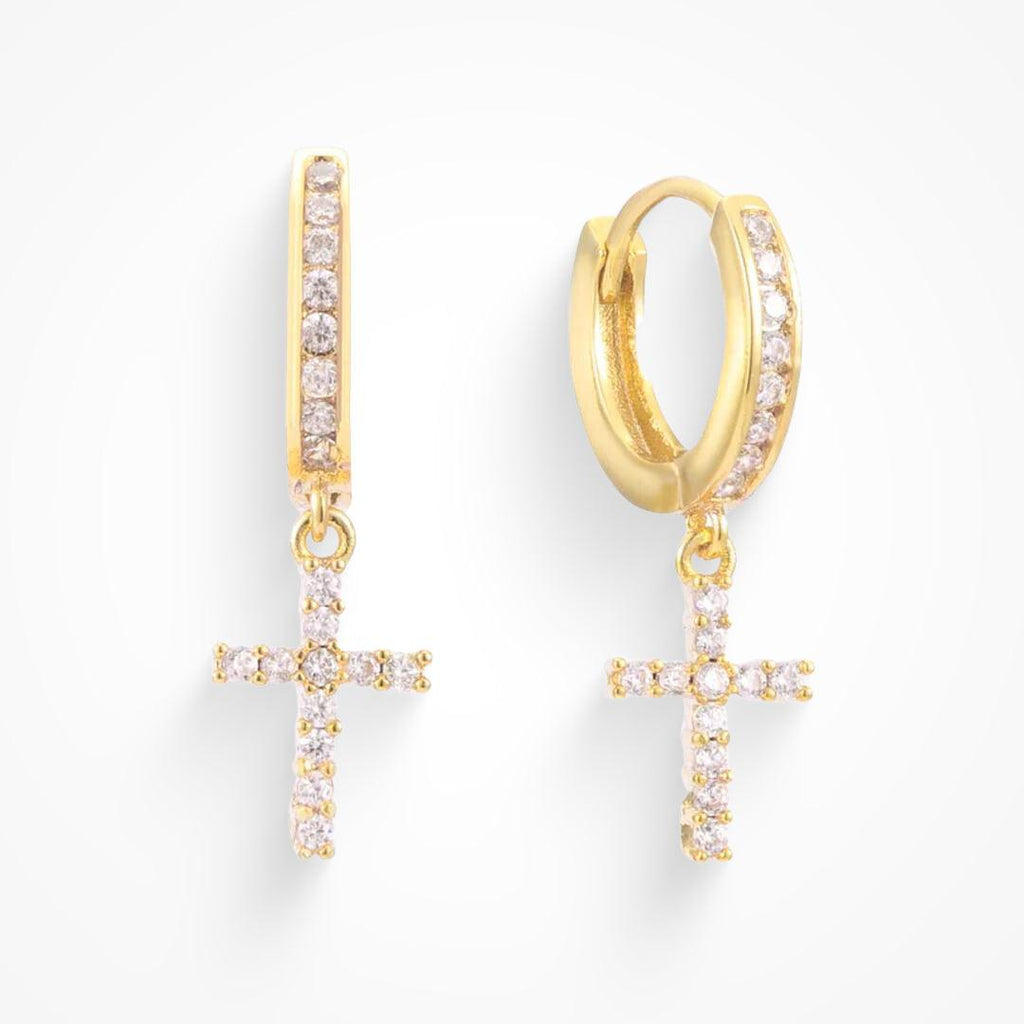 Evry Jewels Don't Cross Me Earrings