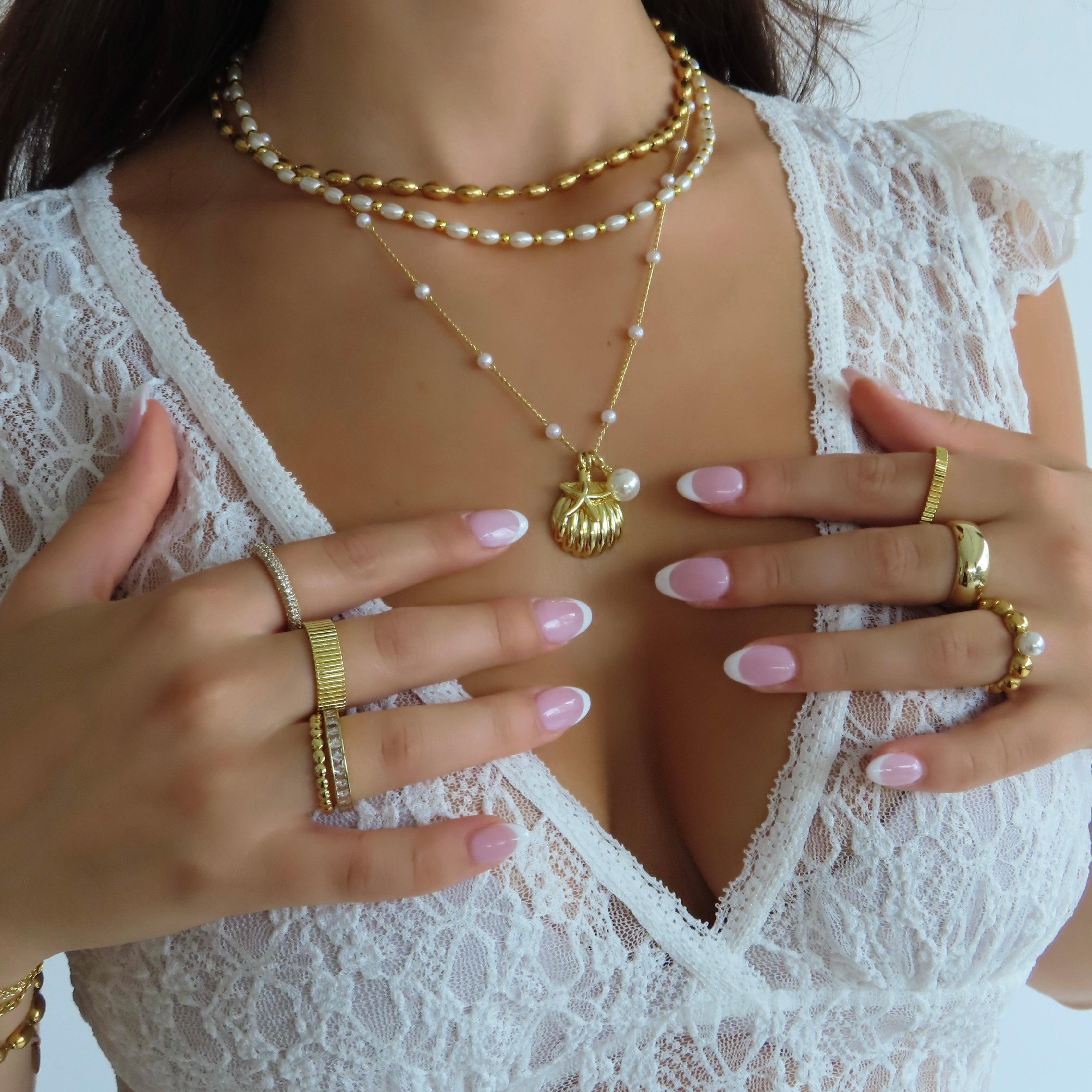 Evry Jewels Dotted Ring