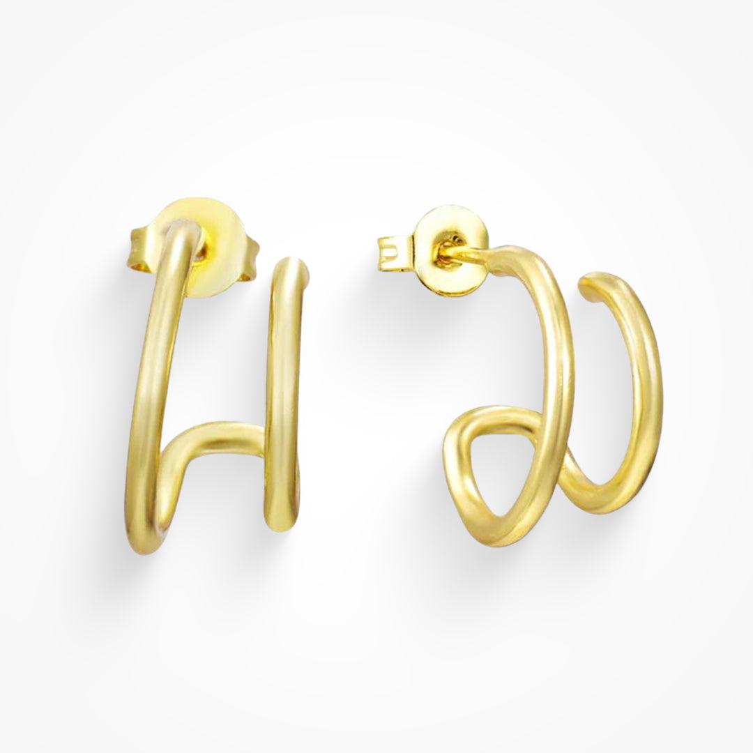 Evry Jewels Double Up Earrings