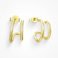 Evry Jewels Double Up Earrings