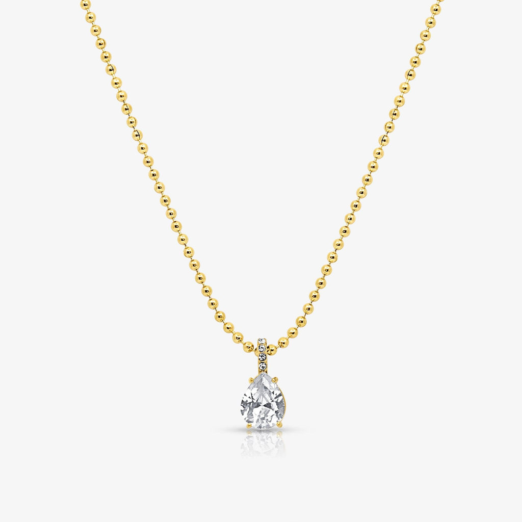 Evry Jewels Drama Drop Necklace