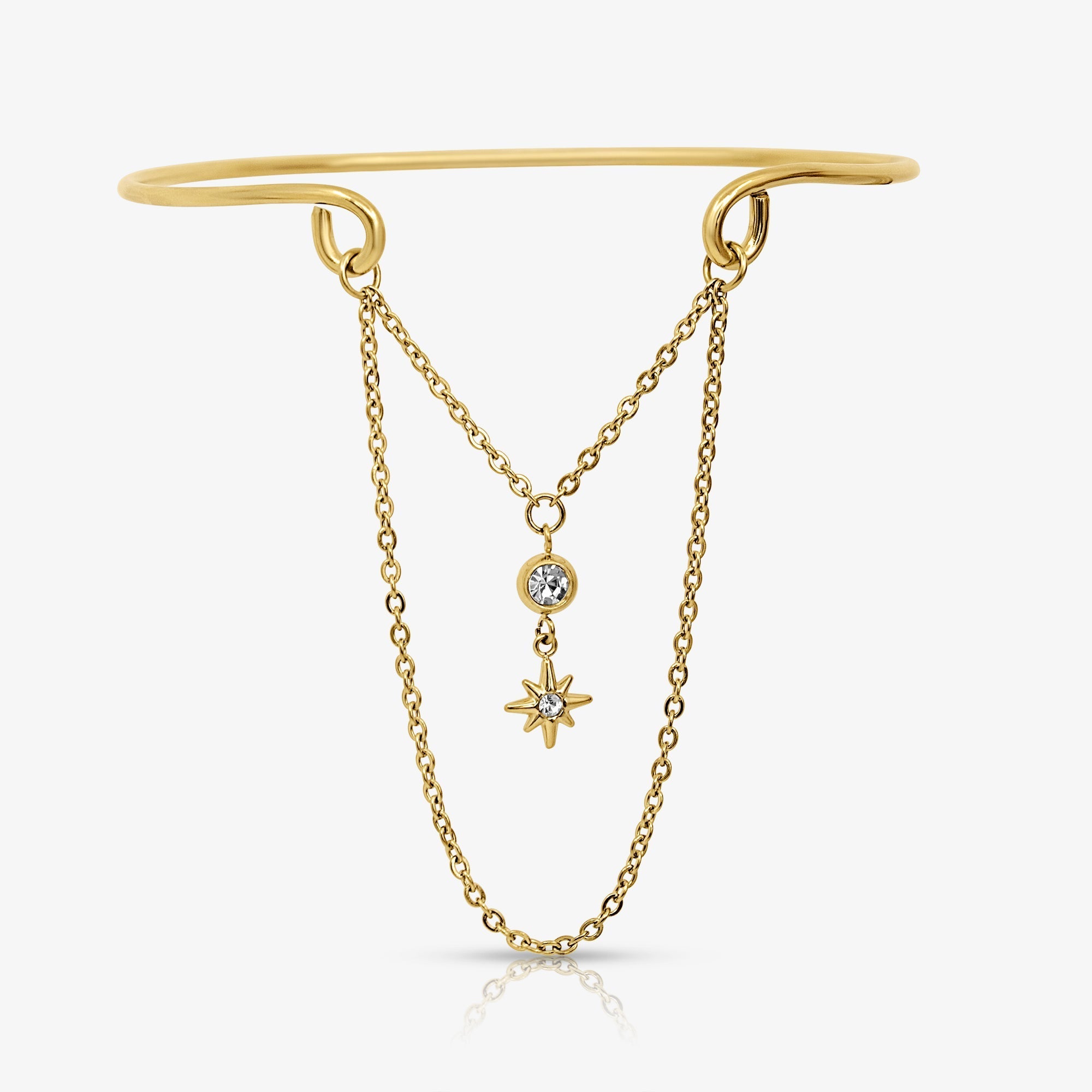 Evry Jewels Icon Energy Arm Chain Gold