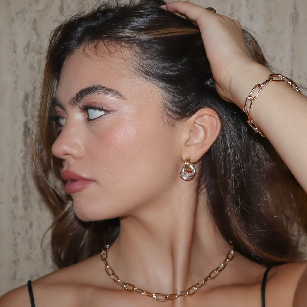 Evry Jewels Luxe Link Necklace