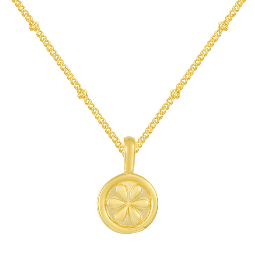 Evry Jewels Flower Girl Necklace