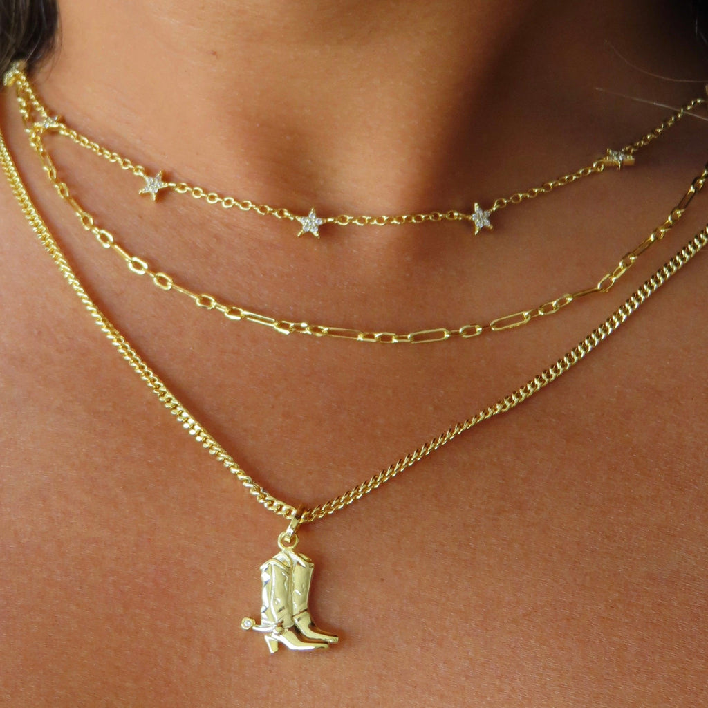 Evry Jewels Giddy Up Necklace