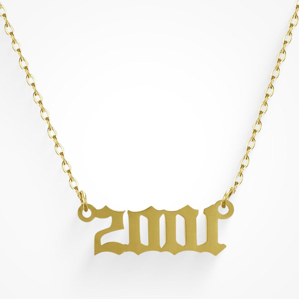 Evry Jewels Golden Year Necklace