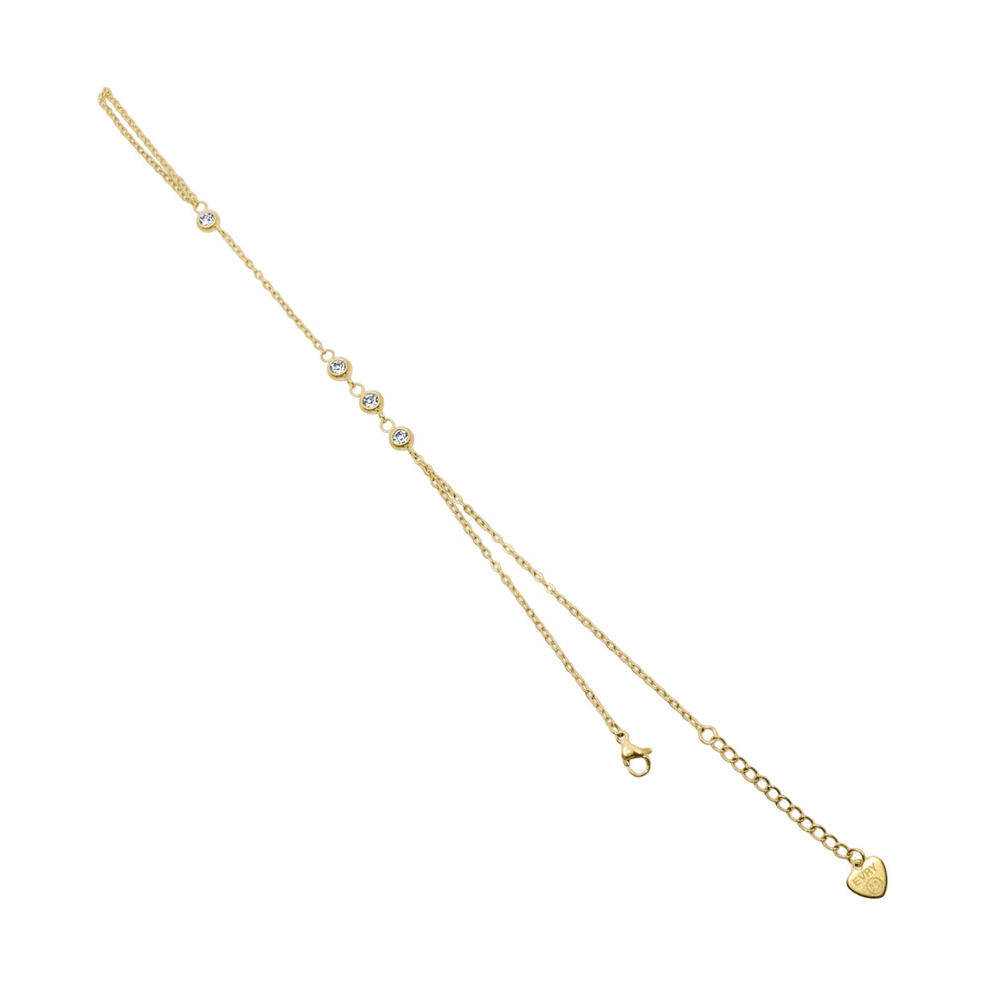 Evry Jewels Beaded Hand Chain
