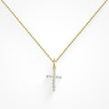 Evry Jewels Heavenly Hour Cross Necklace