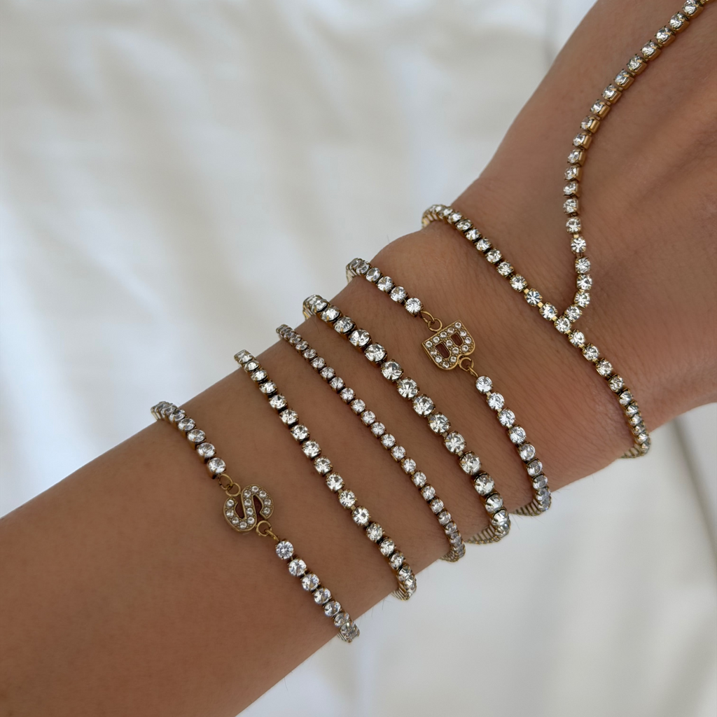 Evry Jewels High-Shine Tennis Bracelet