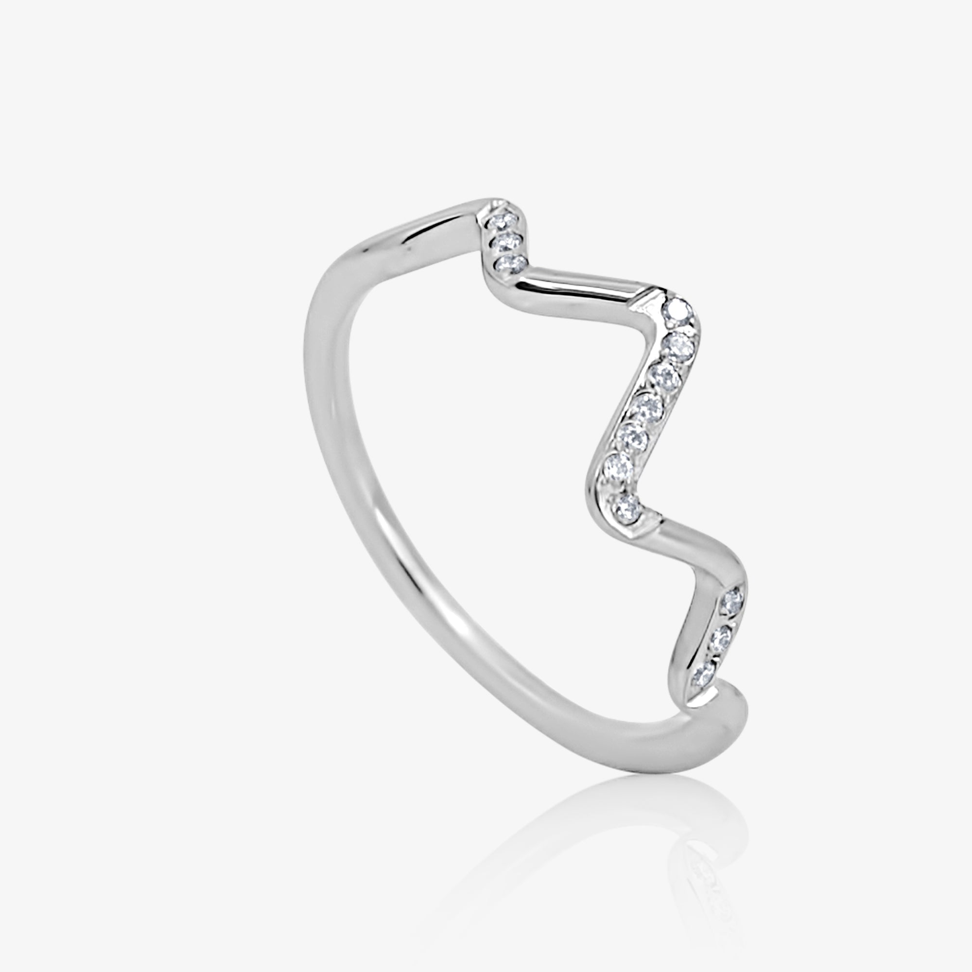 Evry Jewels Pretty Wave Ring