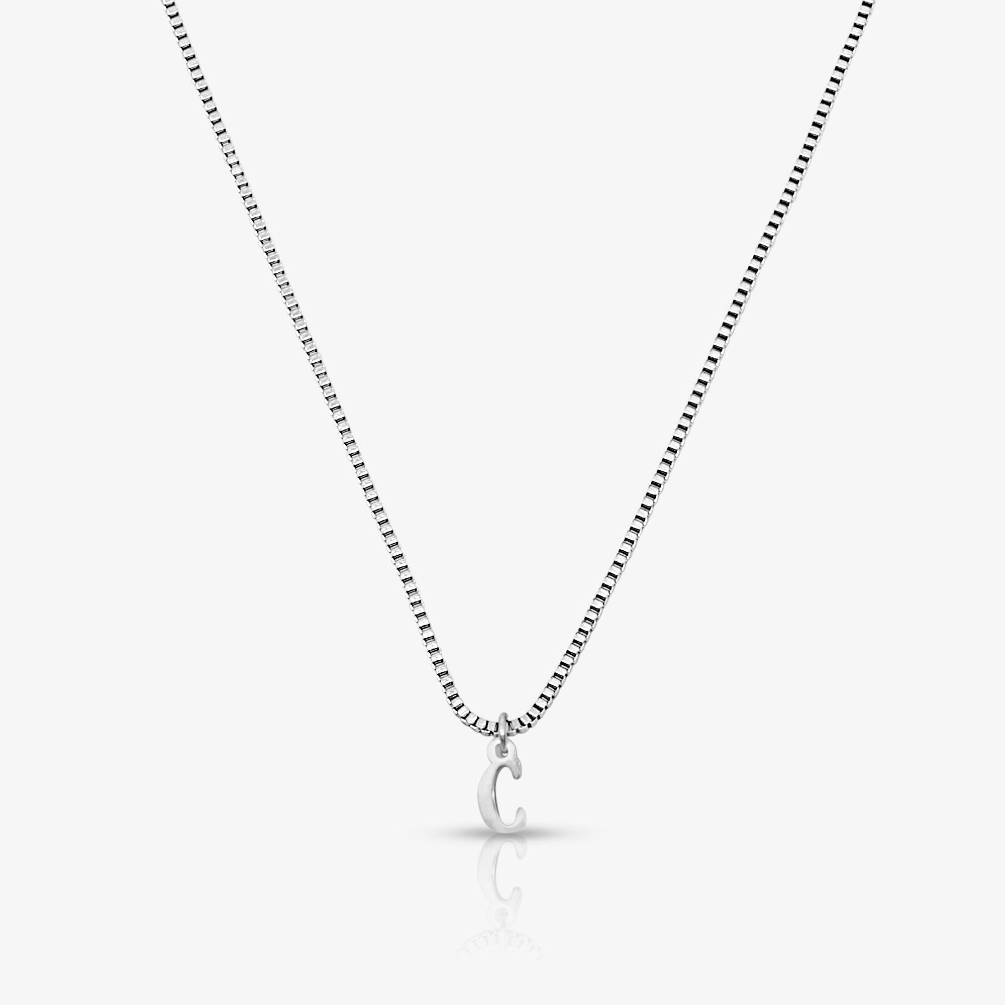 Evry Jewels Initially Mine Necklace