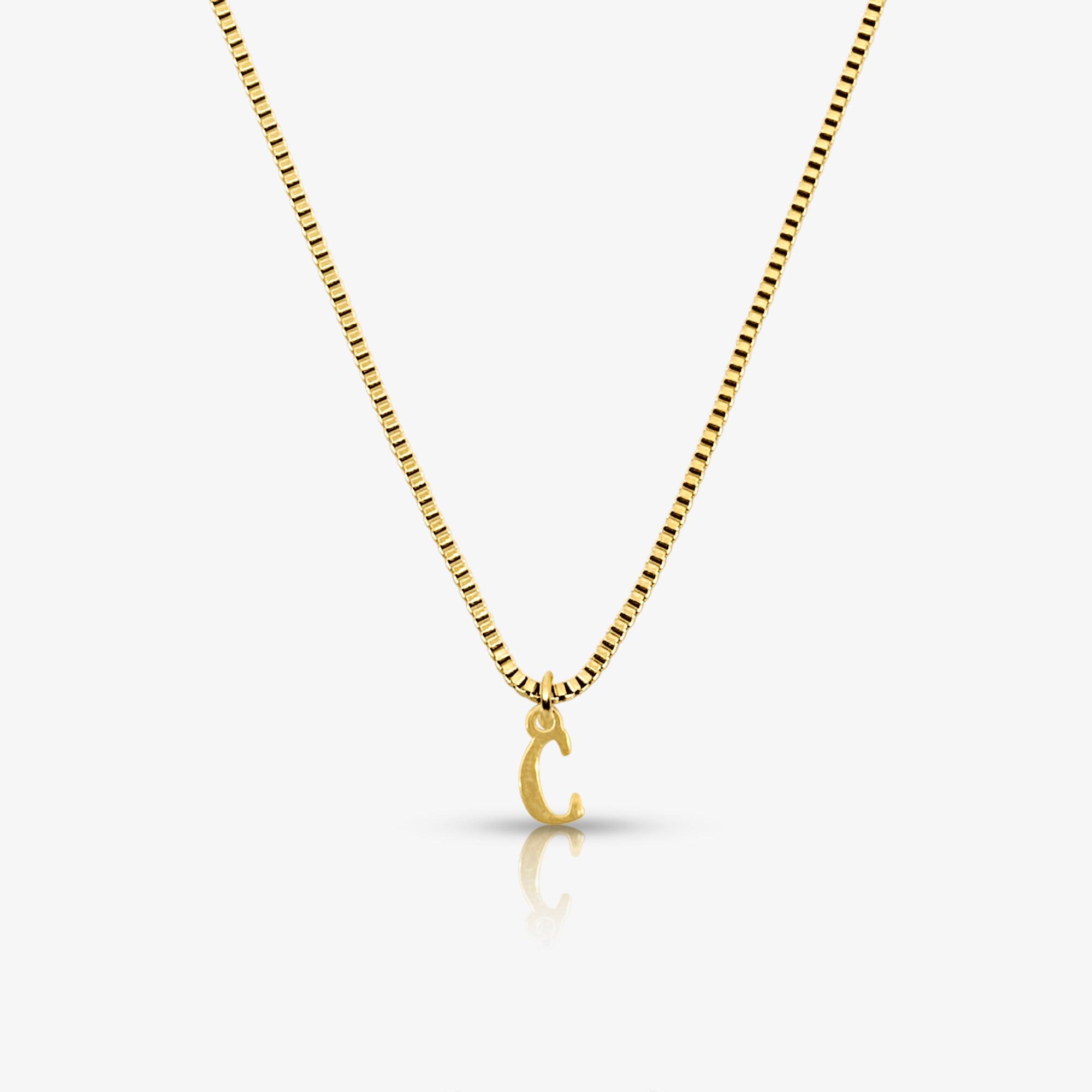 Evry Jewels Initially Mine Necklace