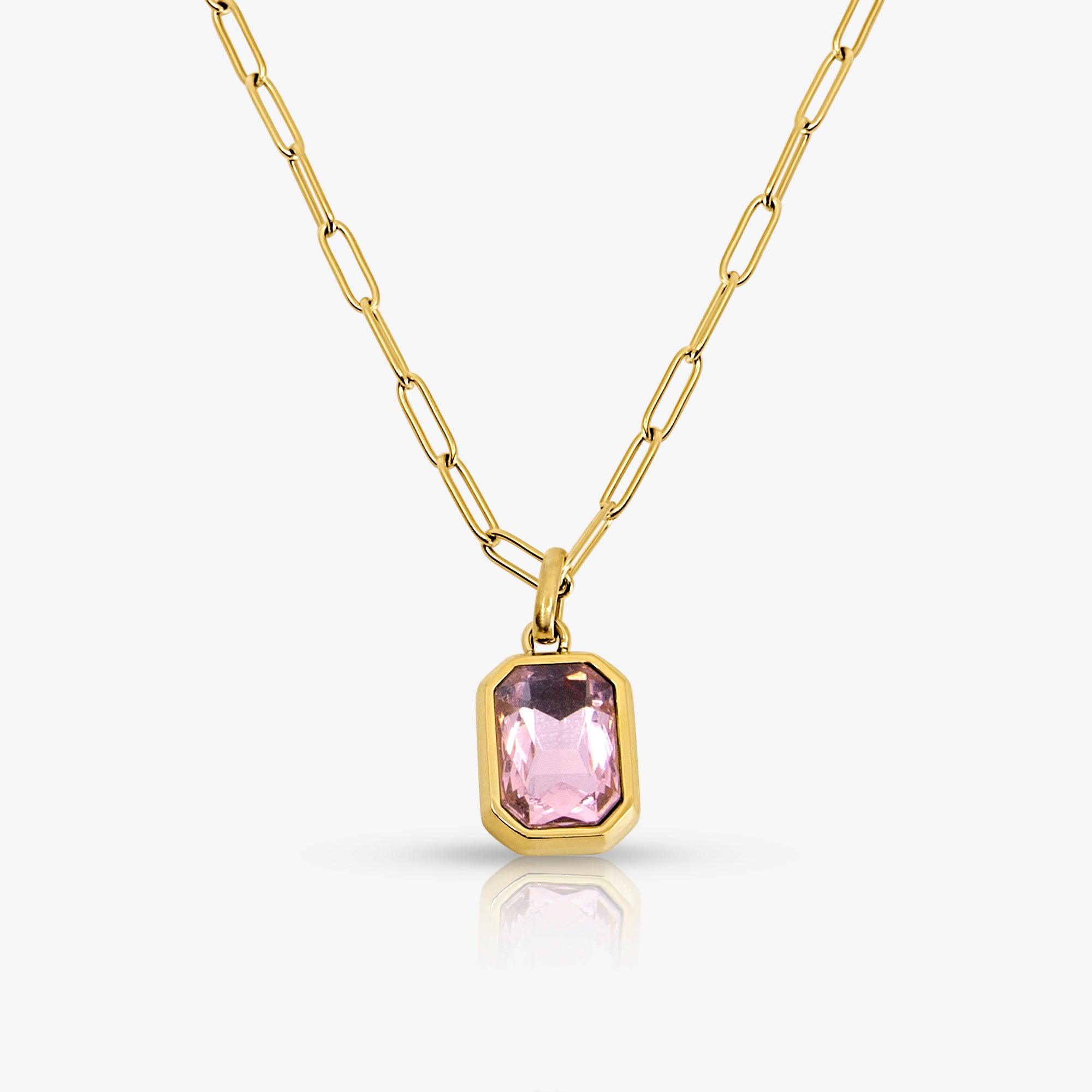 Evry Jewels Kali Birthstone Necklace