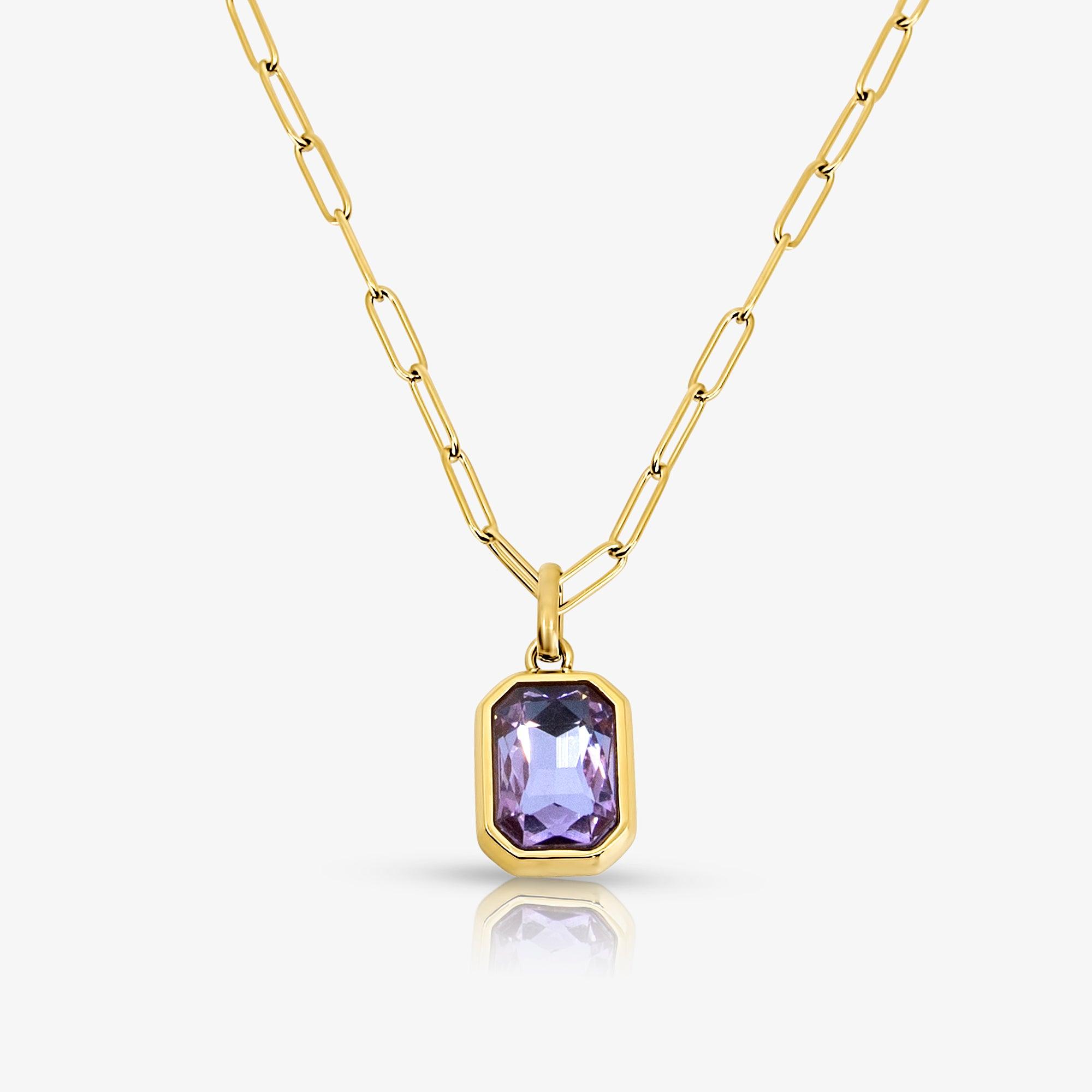 Evry Jewels Kali Birthstone Necklace