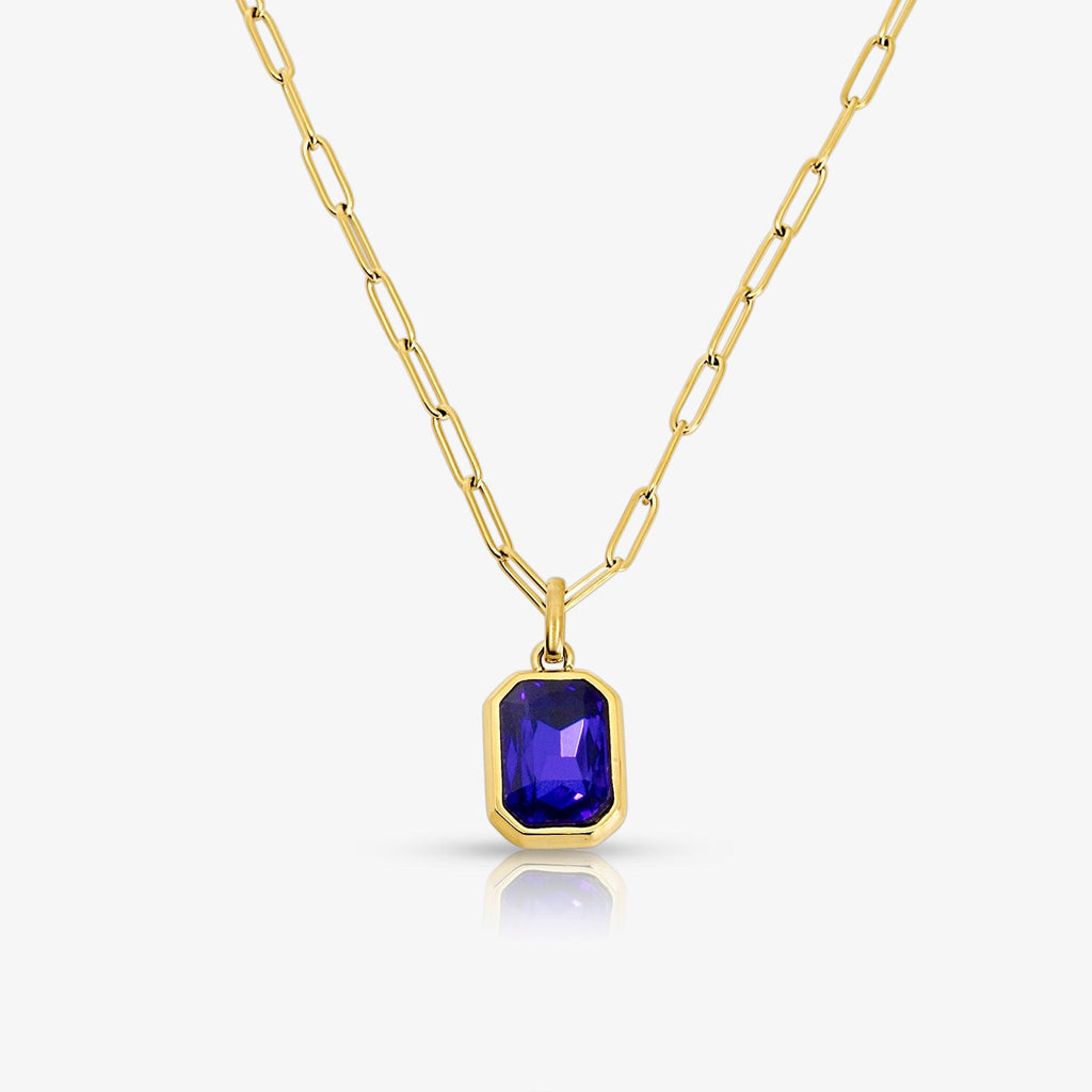 Evry Jewels Kali Birthstone Necklace