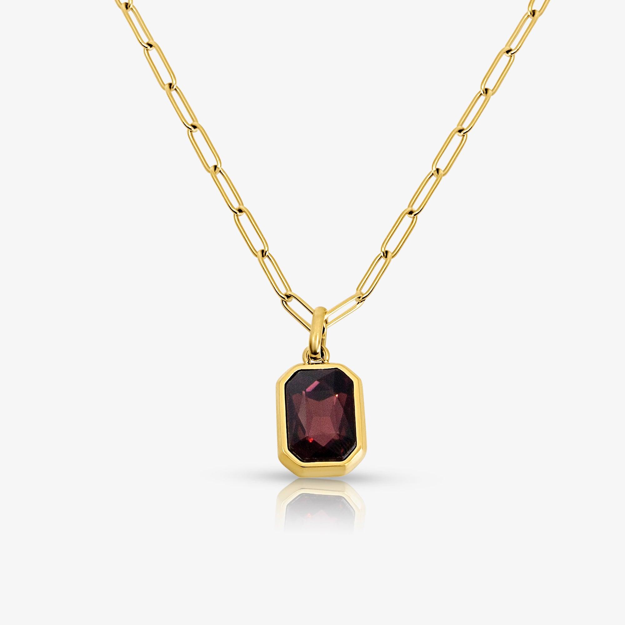 Evry Jewels Kali Birthstone Necklace
