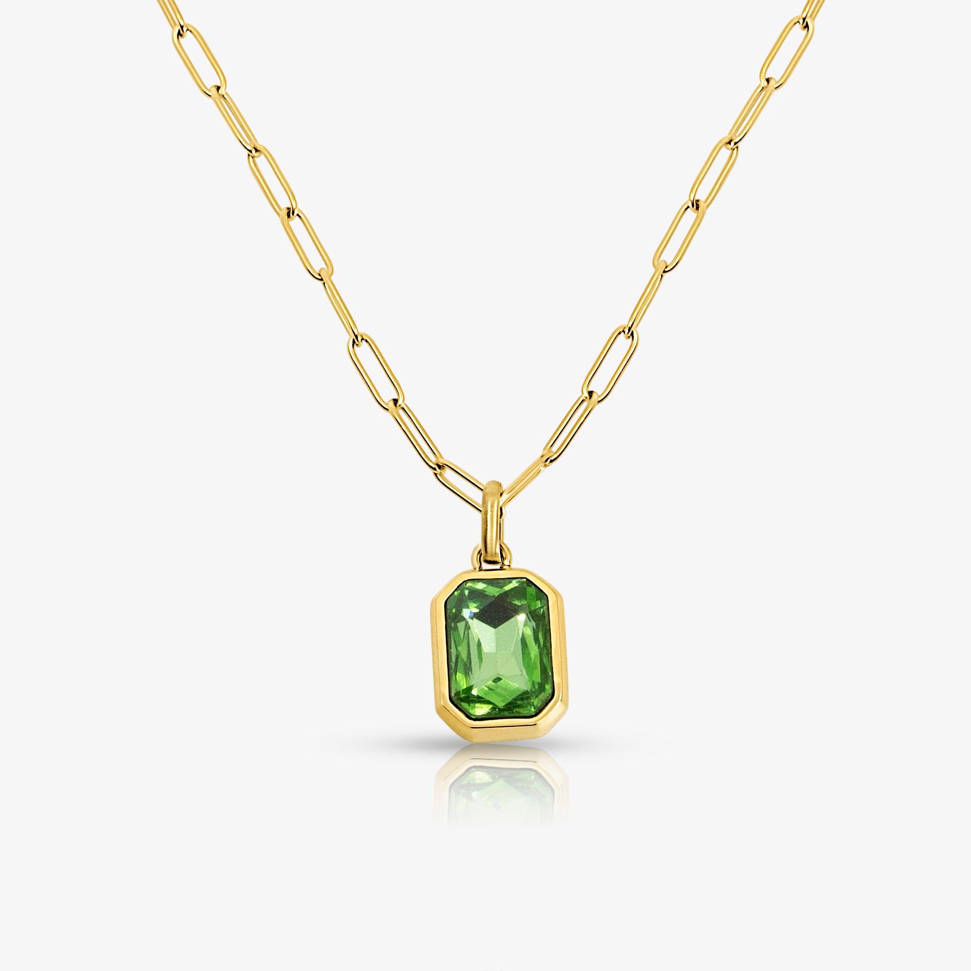 Evry Jewels Kali Birthstone Necklace