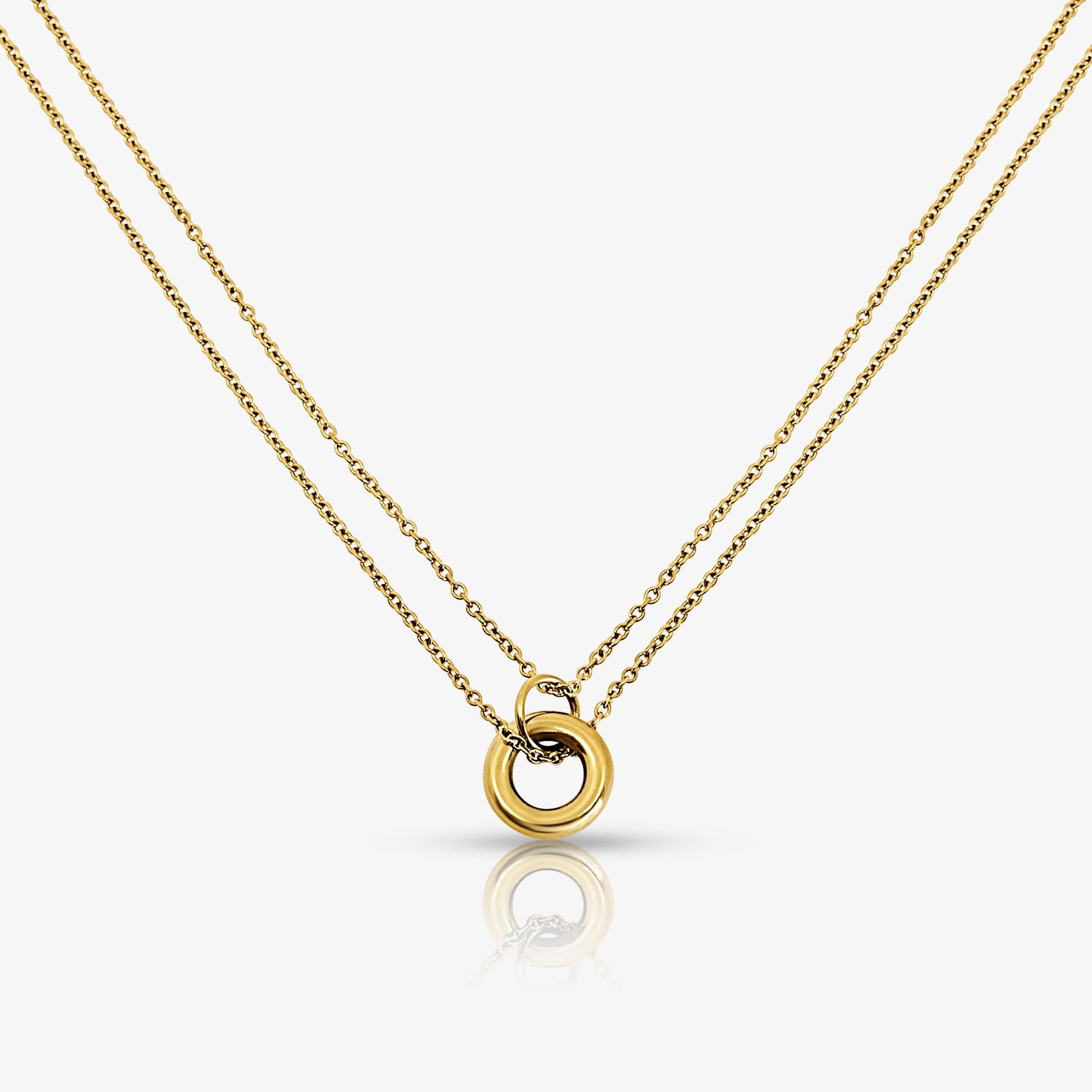 Evry Jewels Knot a Phase Necklace