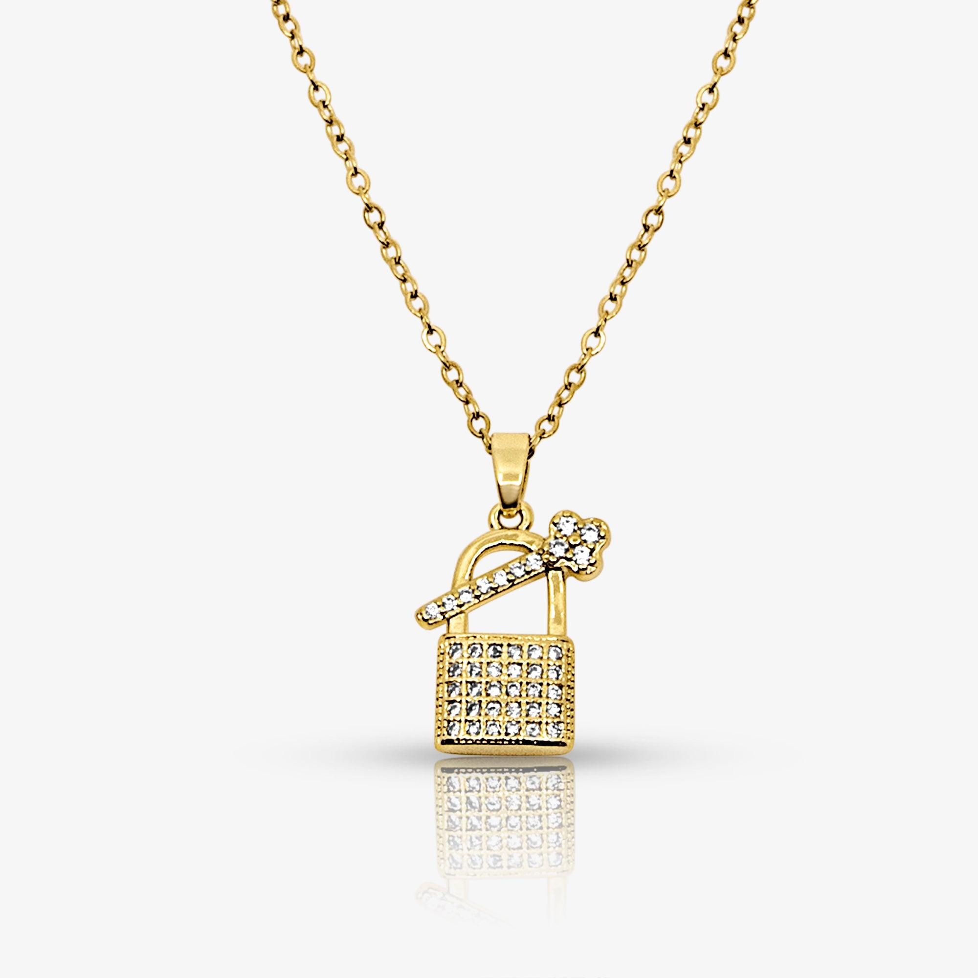 Evry Jewels Love Lockdown Necklace