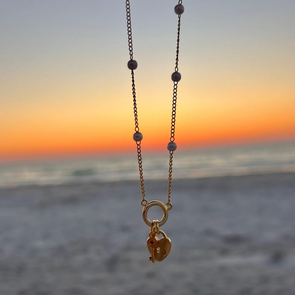 Evry Jewels Secret Heart Necklace