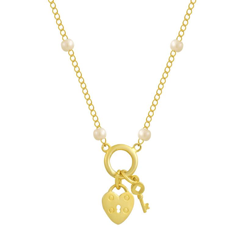 Evry Jewels Secret Heart Necklace