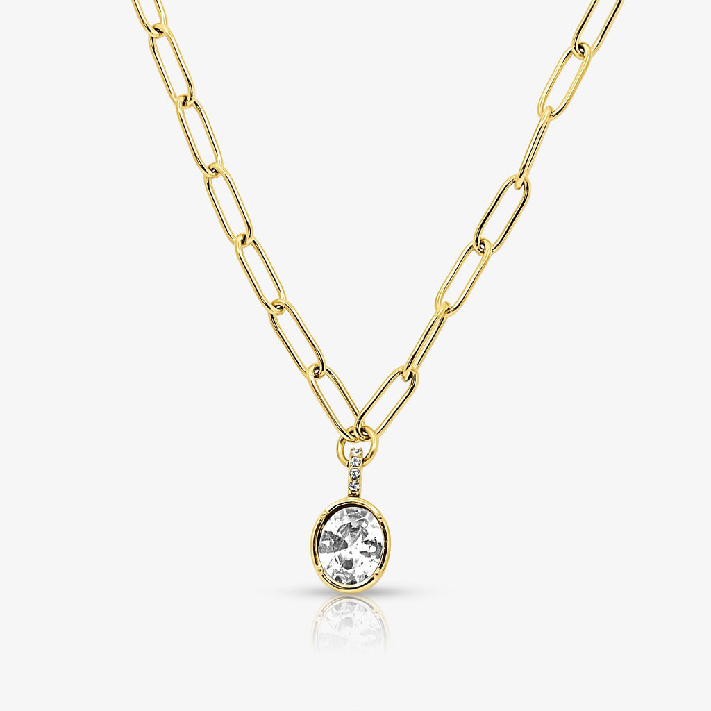 Evry Jewels It Girl Sparkle Necklace