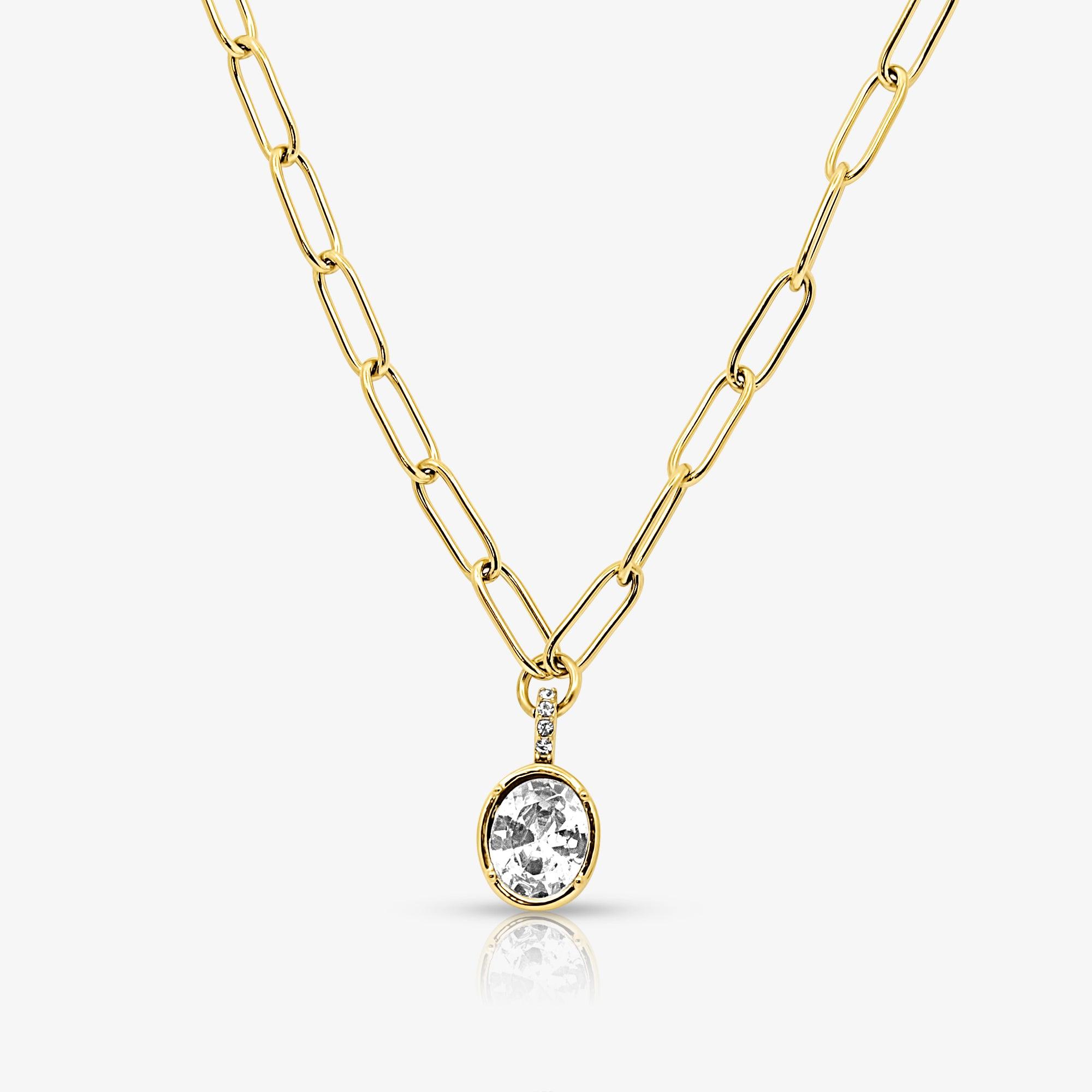 Evry Jewels It Girl Sparkle Necklace