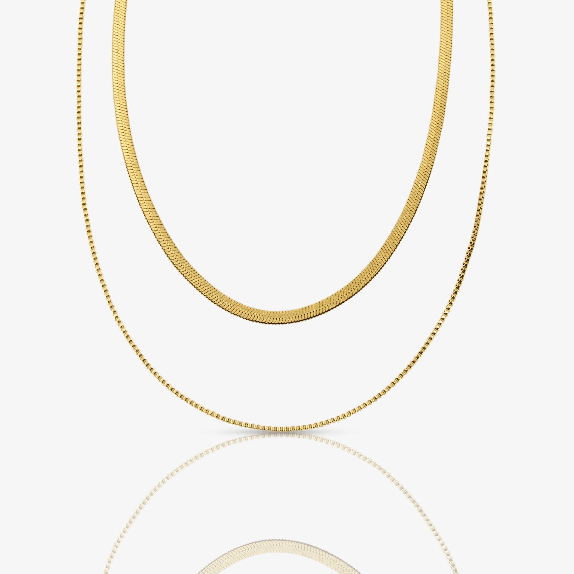 Evry Jewels Golden Girl Necklace