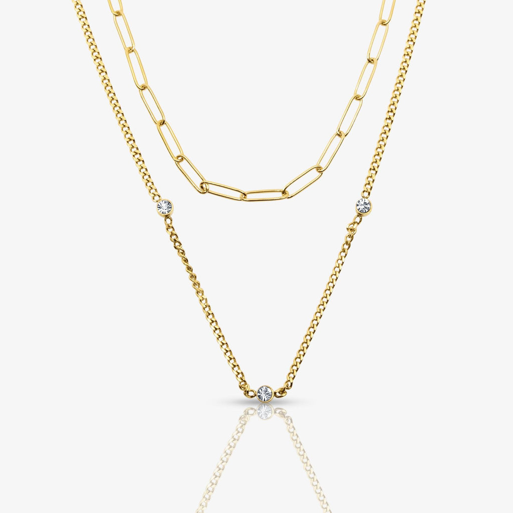 Evry Jewels Aveline Layered Necklace