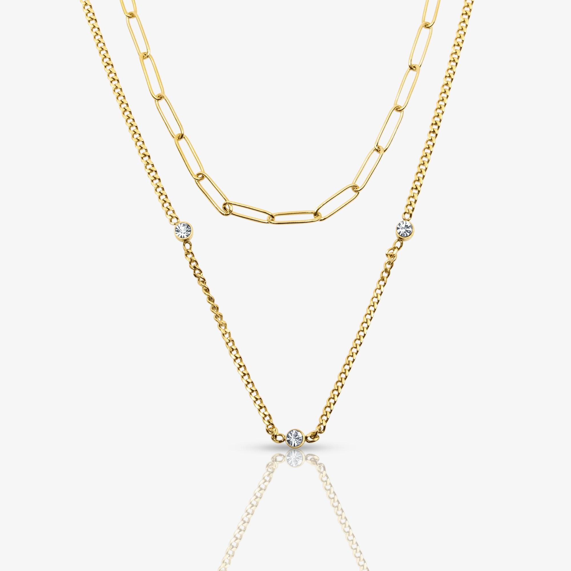 Evry Jewels Aveline Layered Necklace