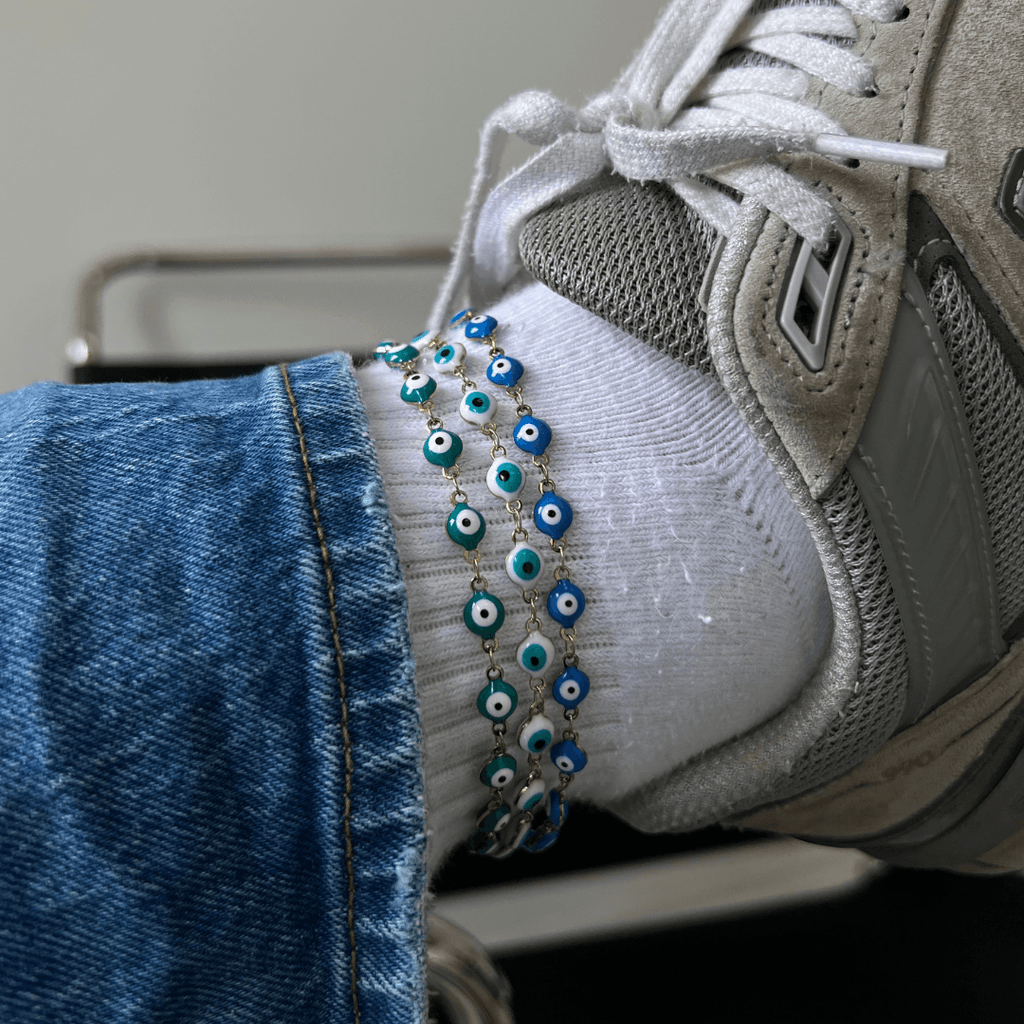 Evry Jewels Nazar Anklet