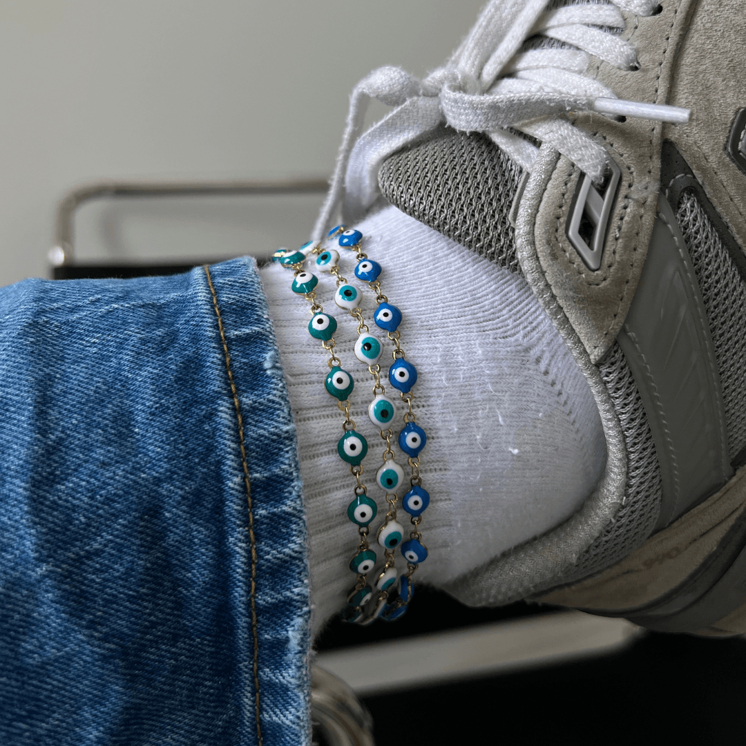 Evry Jewels Nazar Anklet