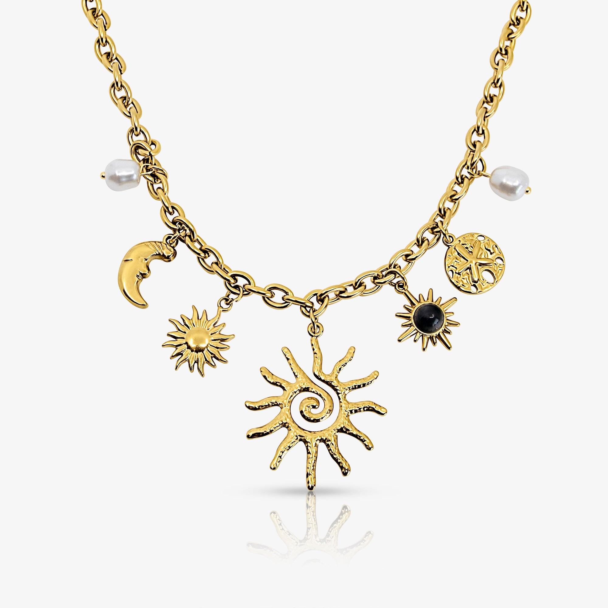 Evry Jewels Solar Babe Necklace