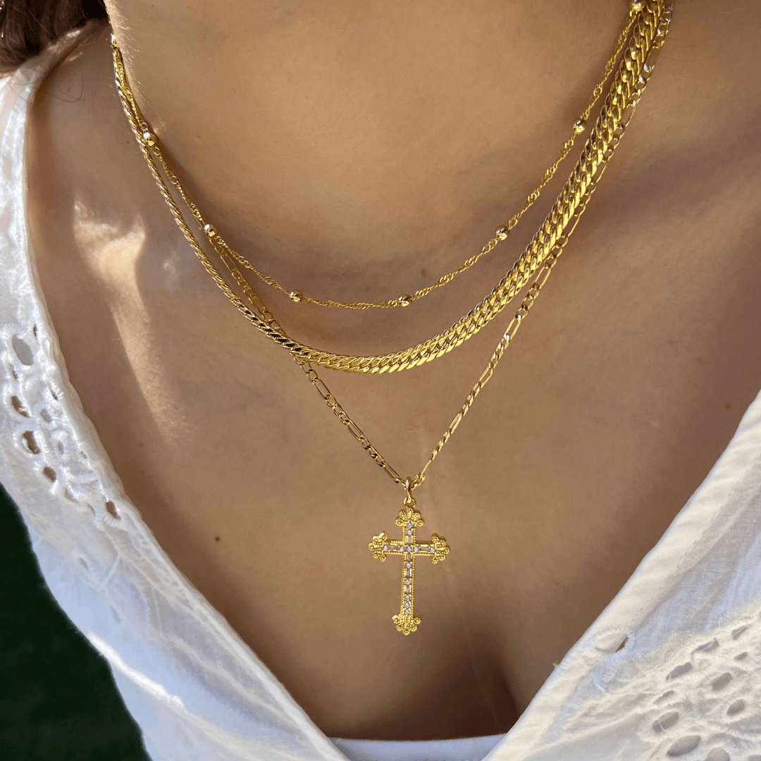 Evry Jewels Shimmer Necklace