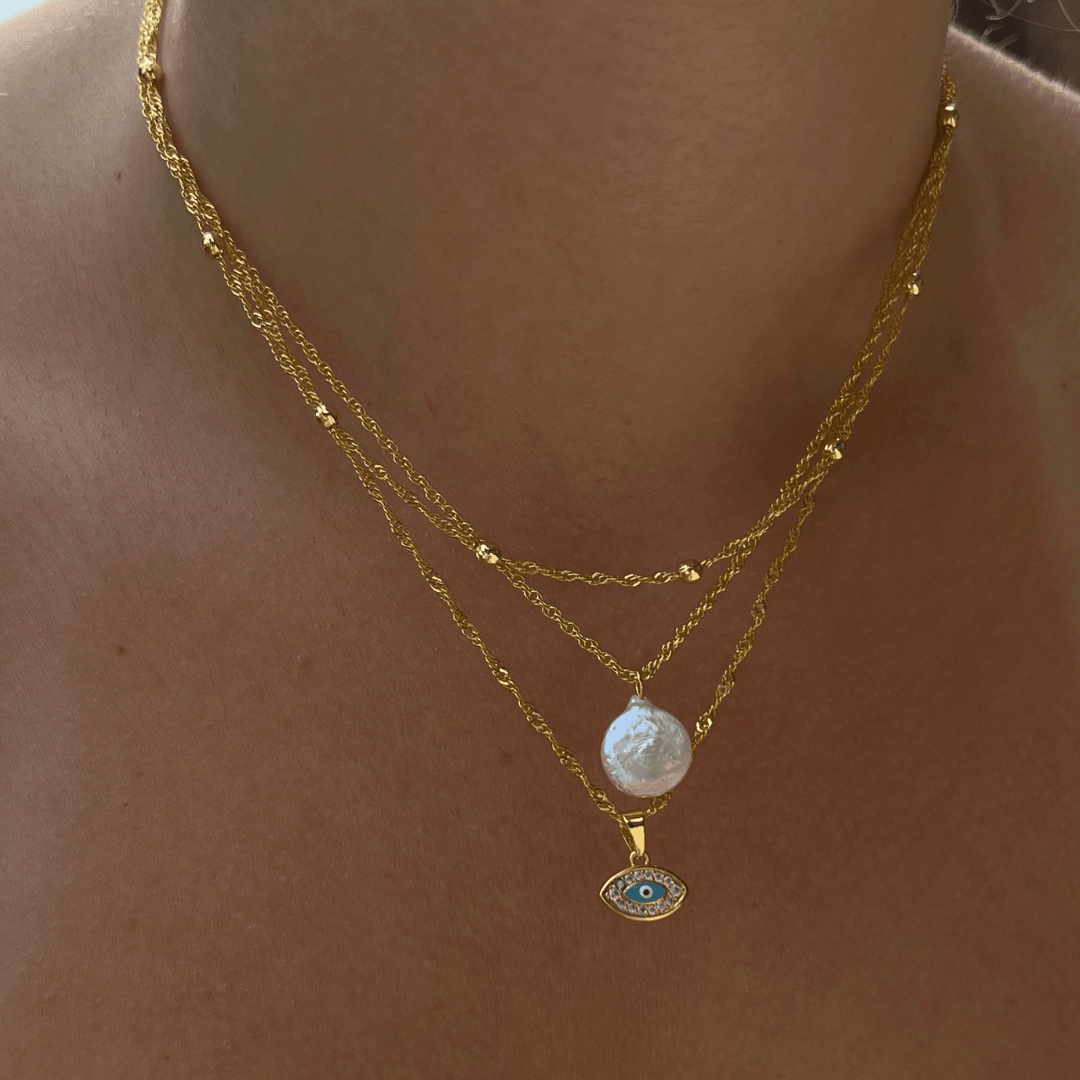 Evry Jewels Shimmer Necklace