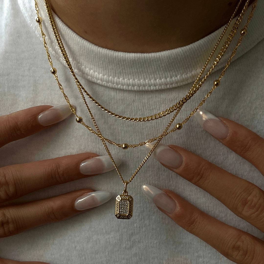 Evry Jewels Shimmer Necklace