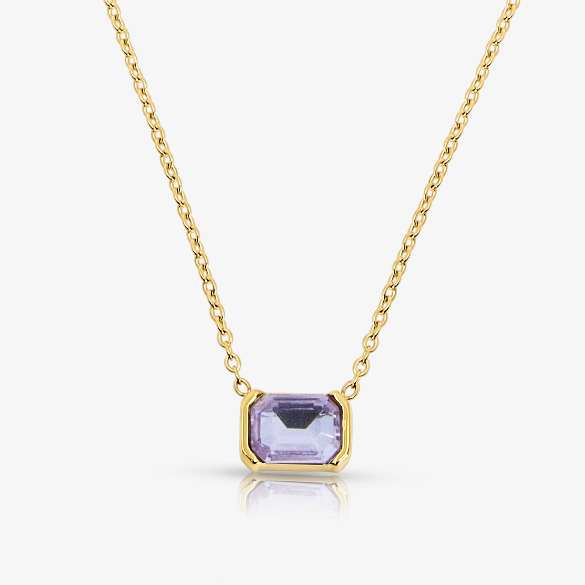 Evry Jewels Noa Birthstone Necklace