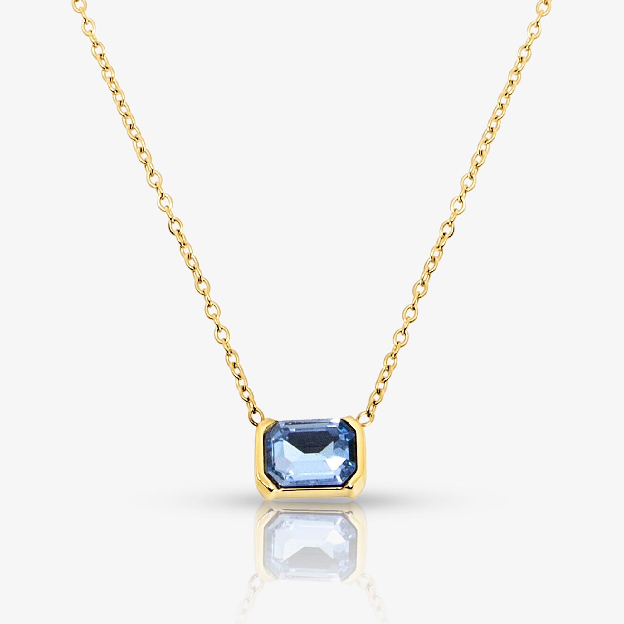 Evry Jewels Noa Birthstone Necklace