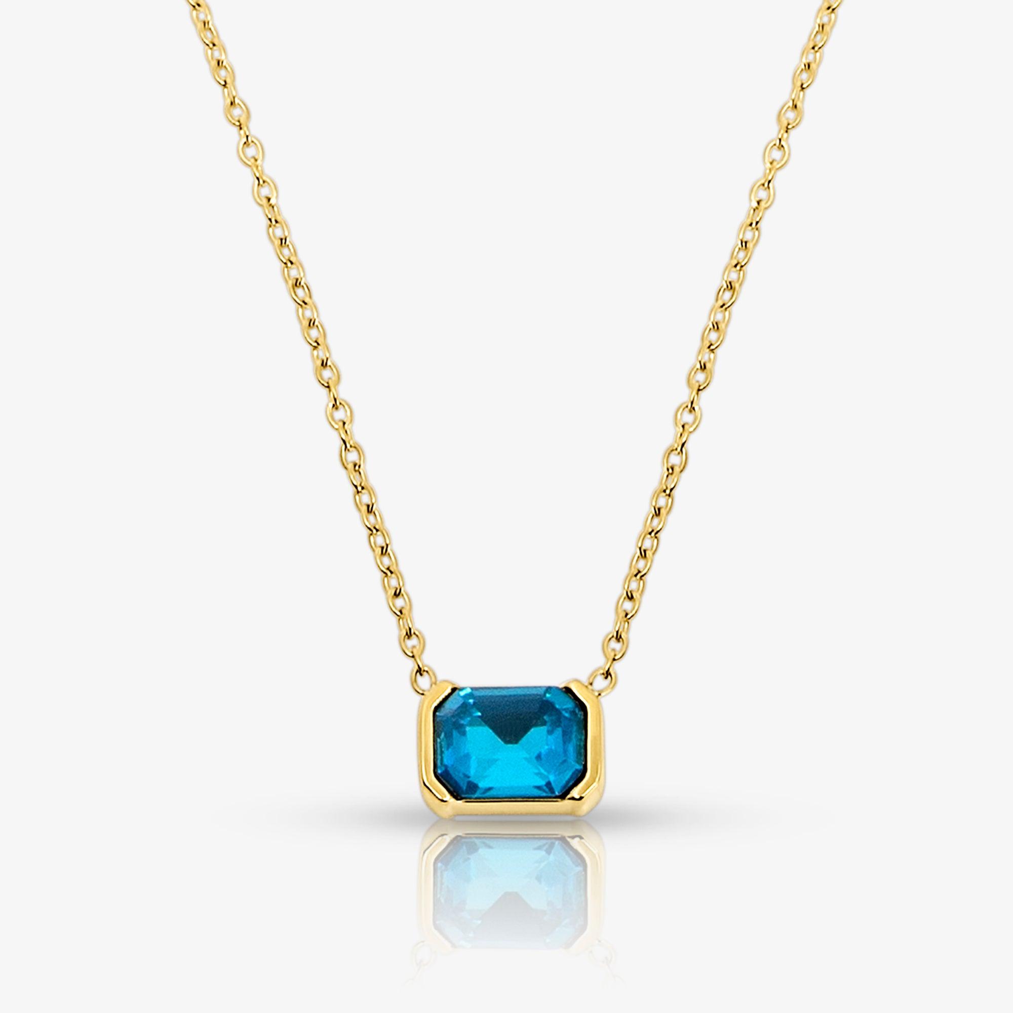 Evry Jewels Noa Birthstone Necklace